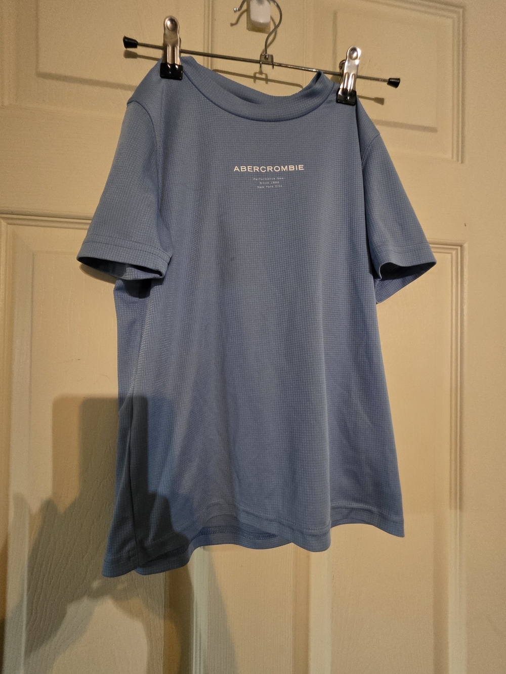 Abercrombie & Fitch Kids Short Sleeve Tee in Sky Blue